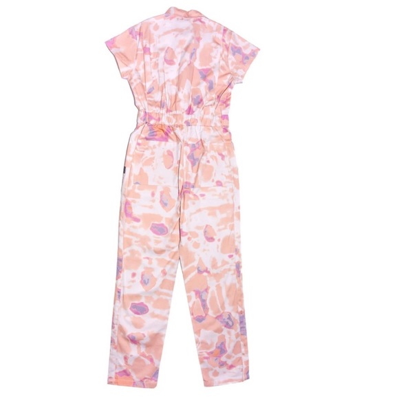 Hot Lava Jumpsuit in Sherbert Tie Dye - Picture 3 of 9